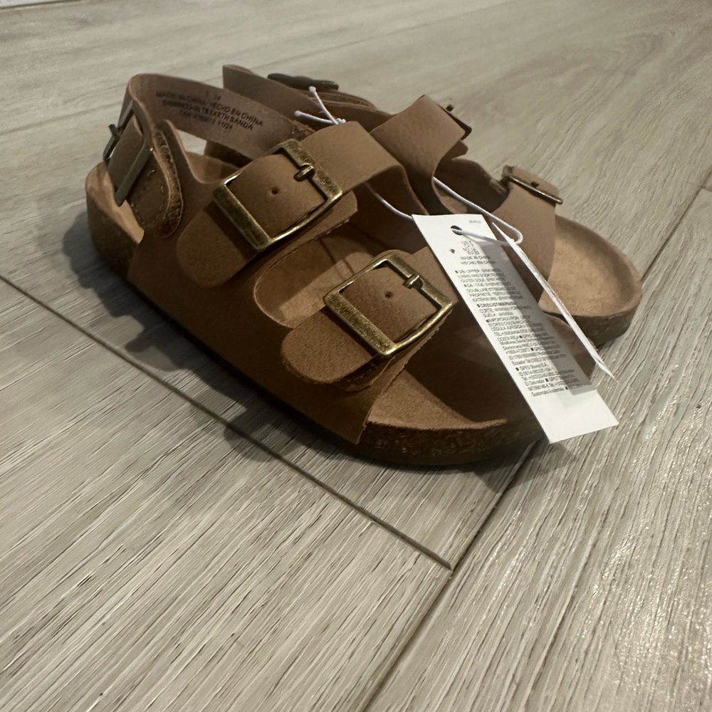 Toddler Boy Brown Sandals Size 7